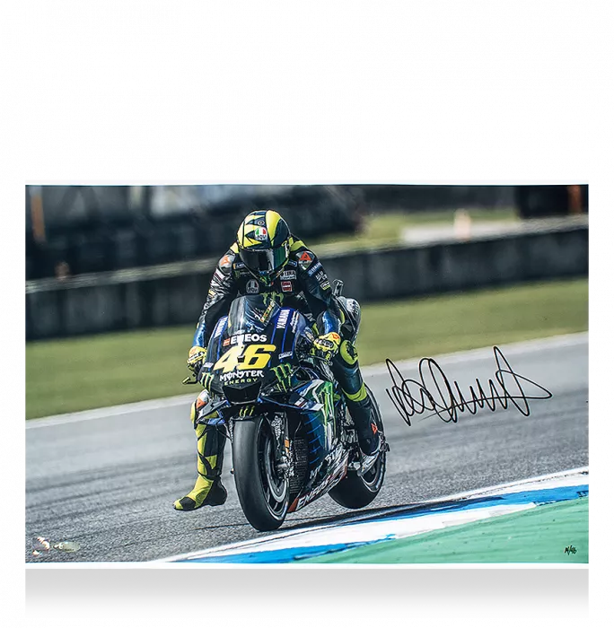 Valentino Rossi Signed Photo: MotoGP Icon