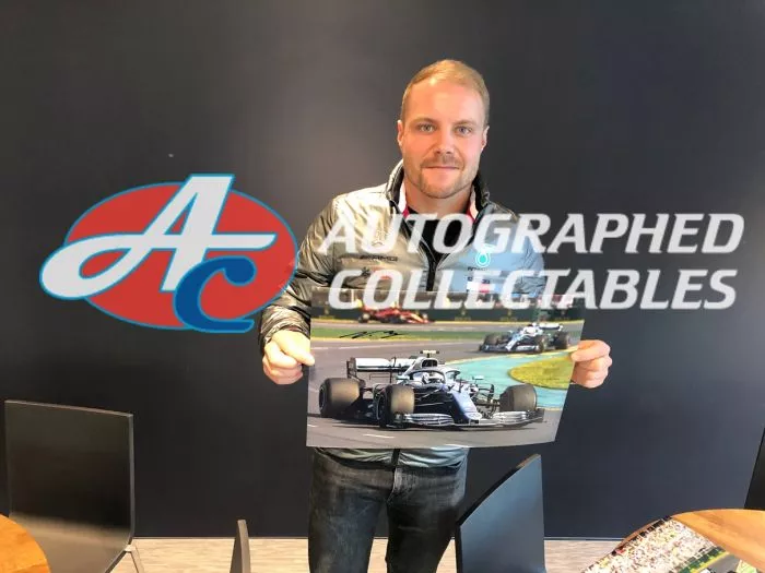 Valtteri Bottas Signed Photo: Leading The Way