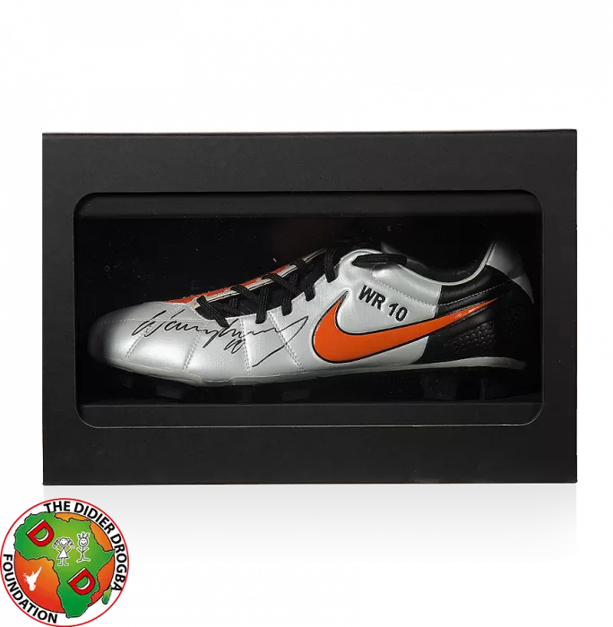 Wayne Rooney Signed Match Issue Nike Boot