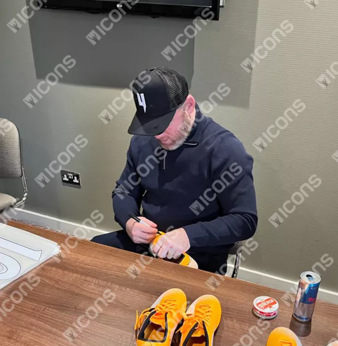 Wayne Rooney Signed Nike Boot