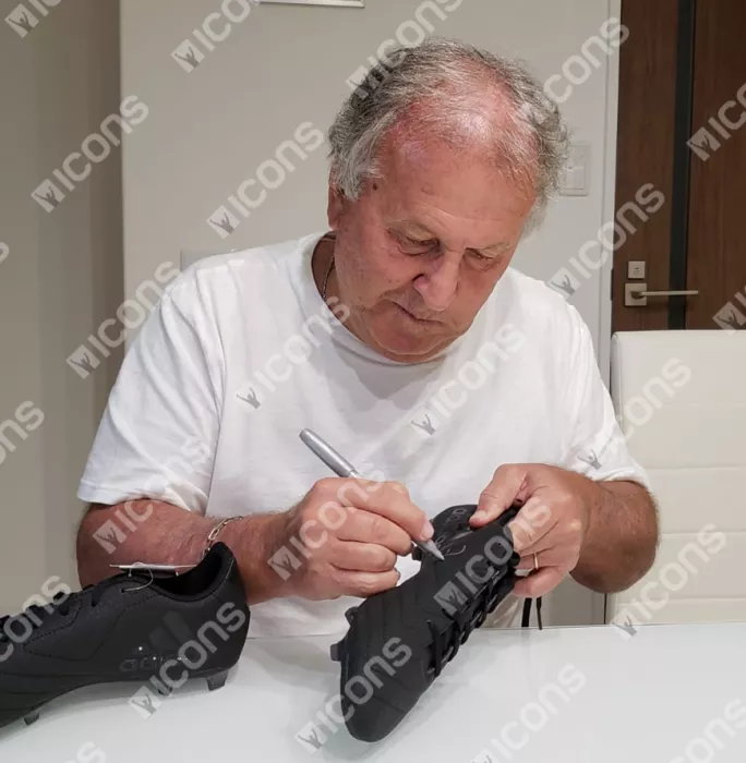 Zico Signed Black Adidas Blackout Boot