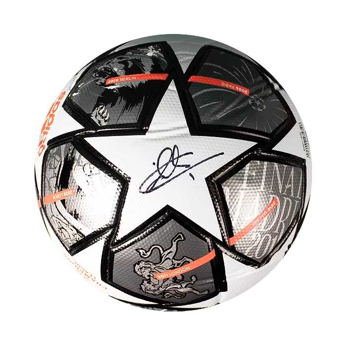Iker Casillas Signed UEFA Champions League Football