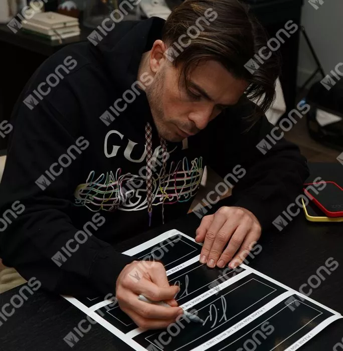 Jack Grealish Signed Plaque And Photo Frame: 2023 UEFA Champions League Winner