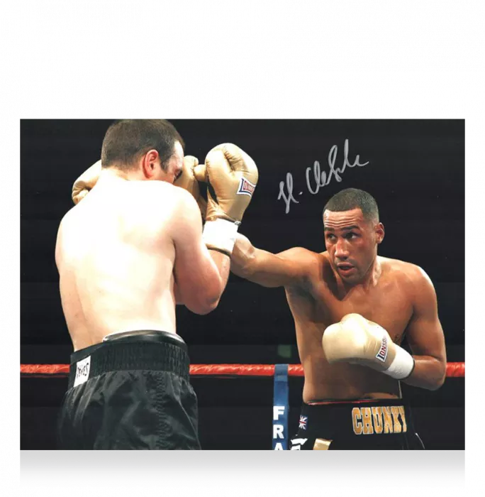 James DeGale Signed Photo In Premium Photo Frame