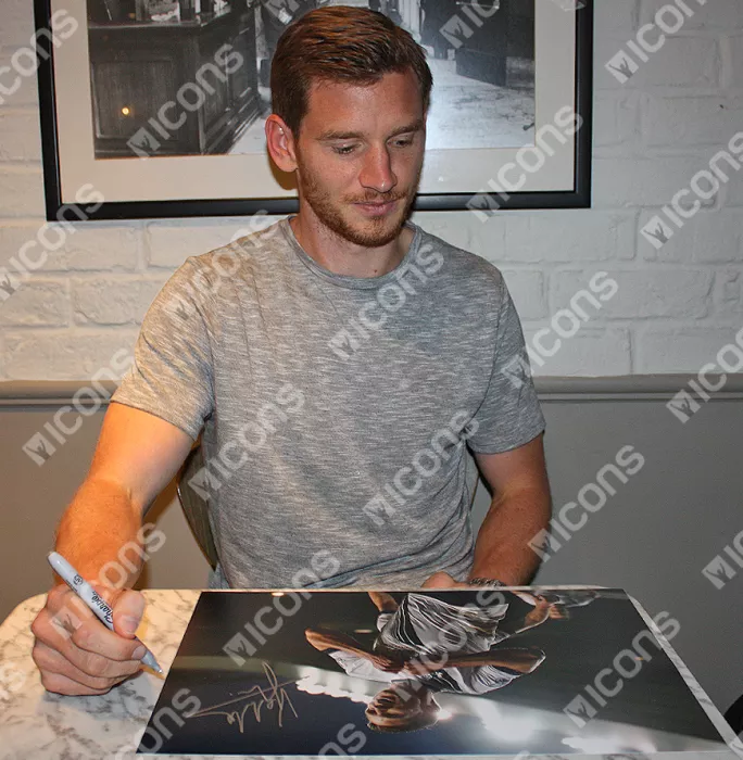 Jan Vertonghen Signed And Framed Tottenham Hotspur Photo