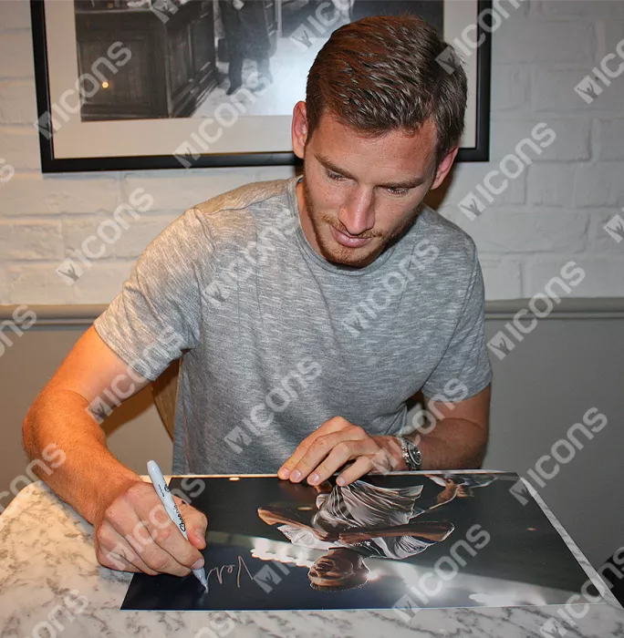Jan Vertonghen Signed Tottenham Hotspur Photo