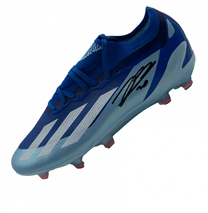 Jarrod Bowen Signed Adidas F50 Boot In Bubble Frame: Option 1