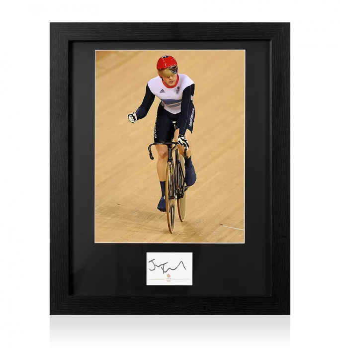 Jason Kenny Signed Team GB Card And Photo Frame: Option 1