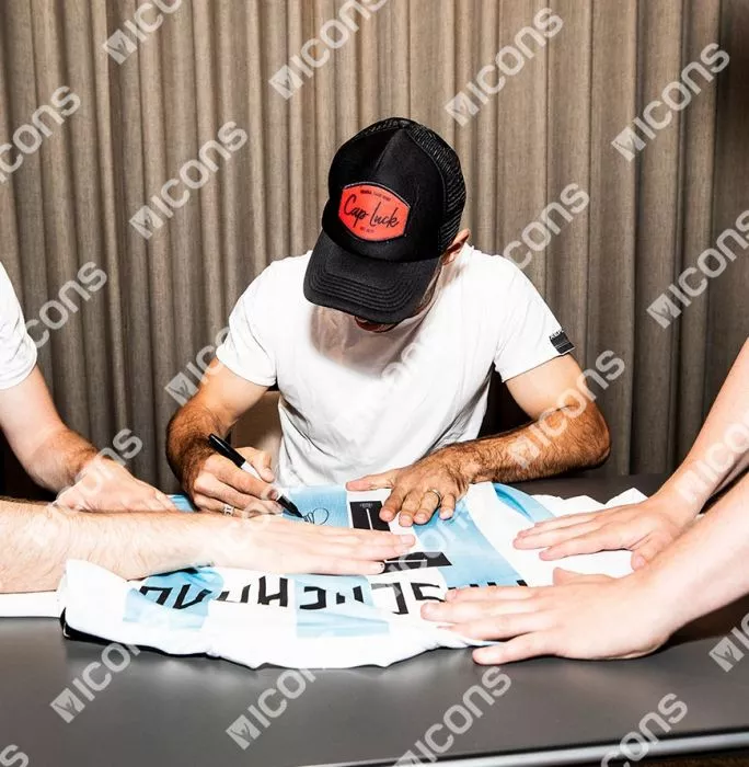 Javier Mascherano Back Signed Argentina 2018 Home Shirt