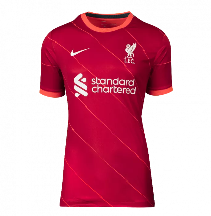 Javier Mascherano Back Signed Liverpool 2021-22 Home Shirt With Fan Style Numbers In Deluxe Packaging