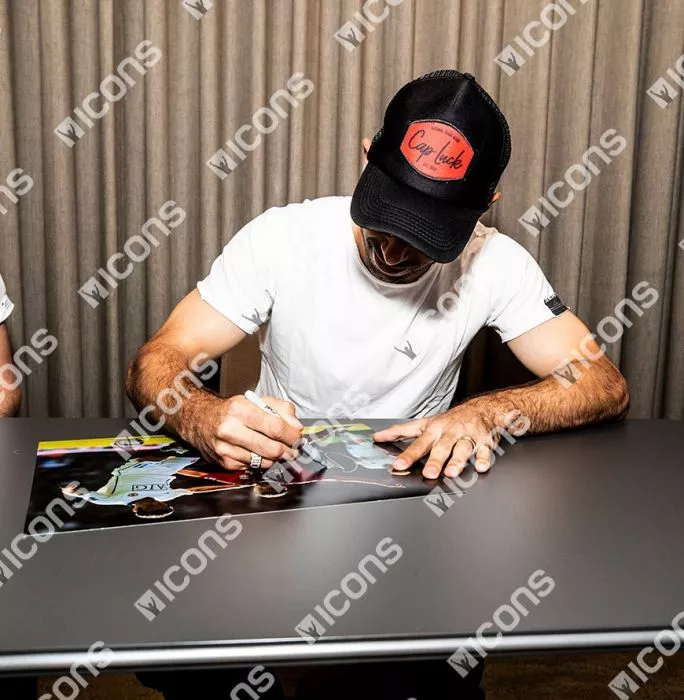 Javier Mascherano Signed And Framed Liverpool Photo: Tackle On Ryan Giggs