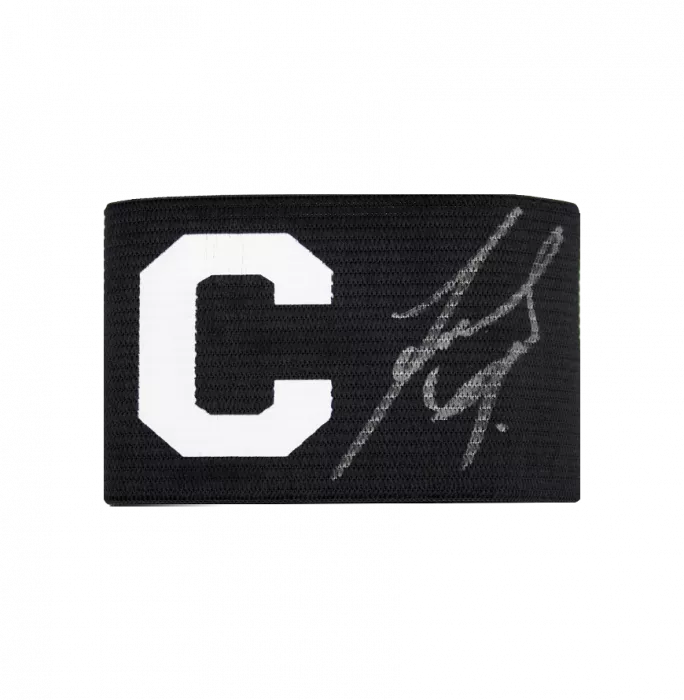 Javier Zanetti Signed And Framed Captain's Armband