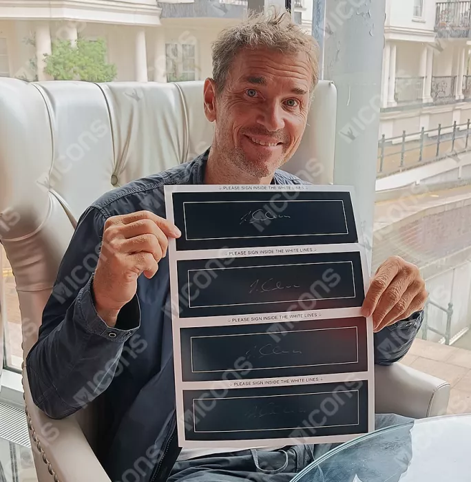 Jens Lehmann Signed Plaque And Photo Frame: 2003-04 Premier League Invincible