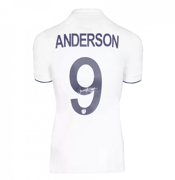 Jimmy Anderson Signed England Cricket Shirt In Hero Frame: Option 1