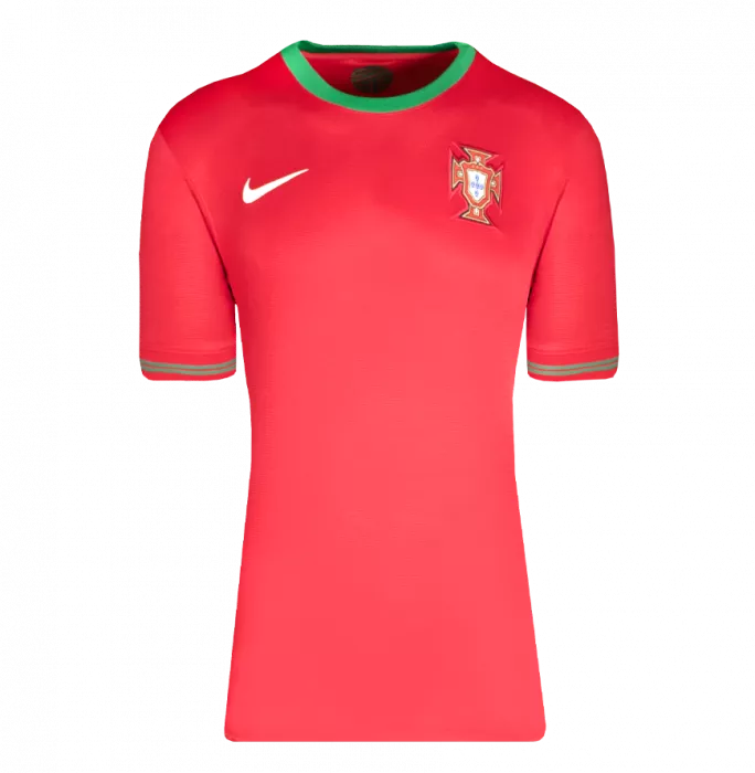 Joao Felix Back Signed Portugal 2012-13 Home Shirt With Fan Style Numbers In Classic Frame