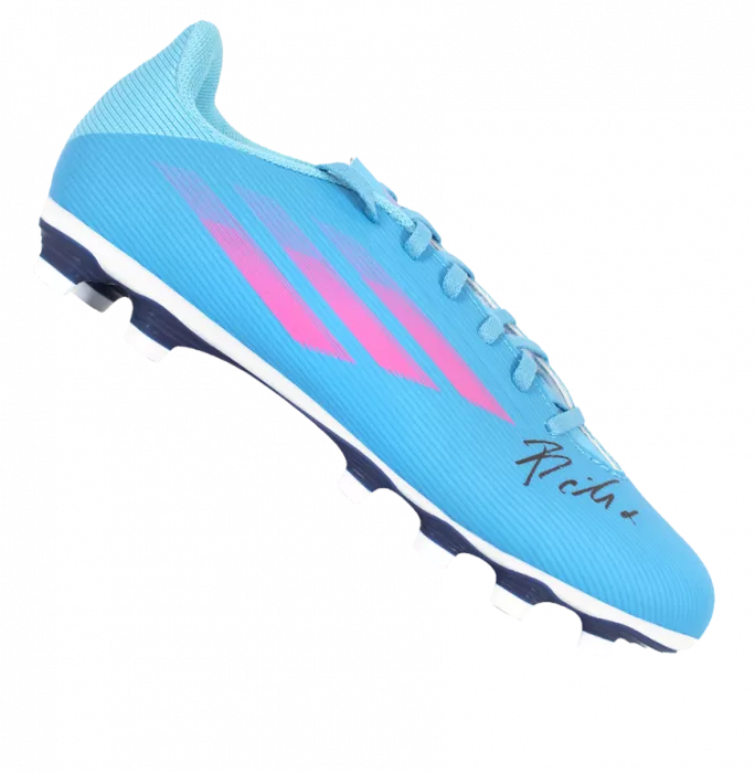 Joao Felix Signed Blue and Pink Adidas Speedflow+ X .4 Boot