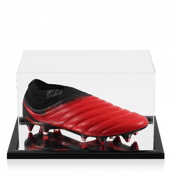 Joao Felix Signed Red Adidas Copa 20 Boot In Acrylic Case