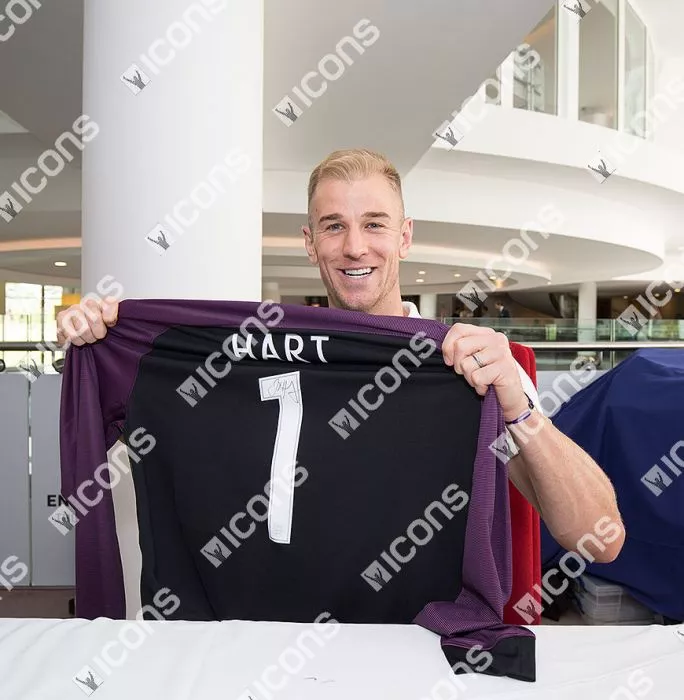 Joe Hart England Signed England 2016 Home Shirt