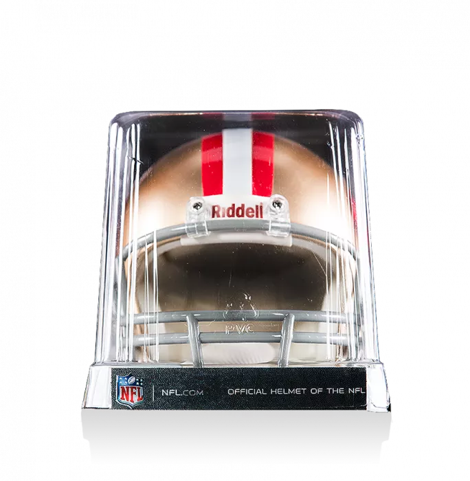 Joe Montana Signed Mini San Francisco 49ers Riddell Helmet