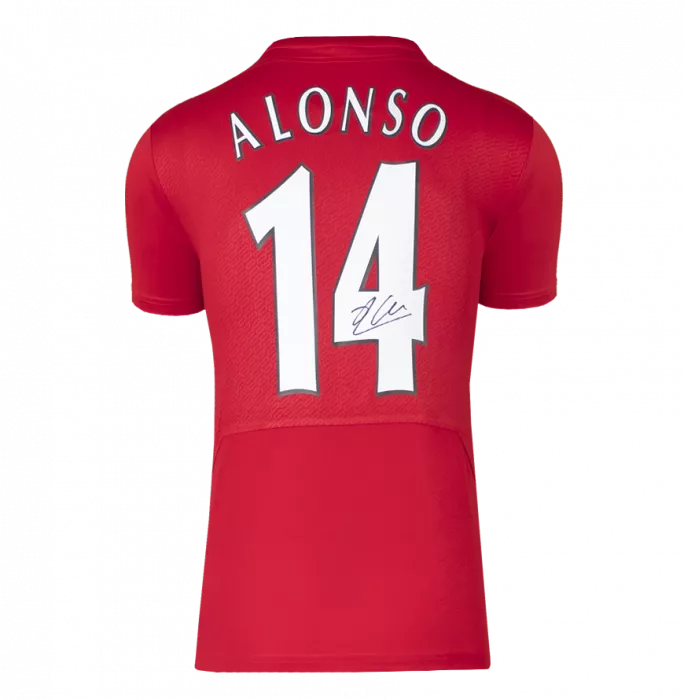 John Arne Riise & Xabi Alonso Signed Liverpool Shirts In Classic Dual Frame