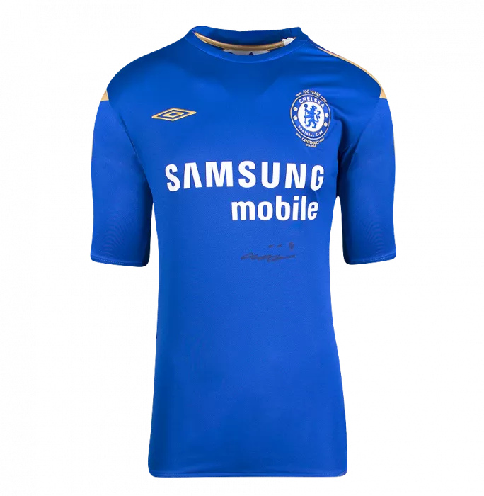 John Terry Front Signed Chelsea 2005-06 Home Shirt In Classic Frame