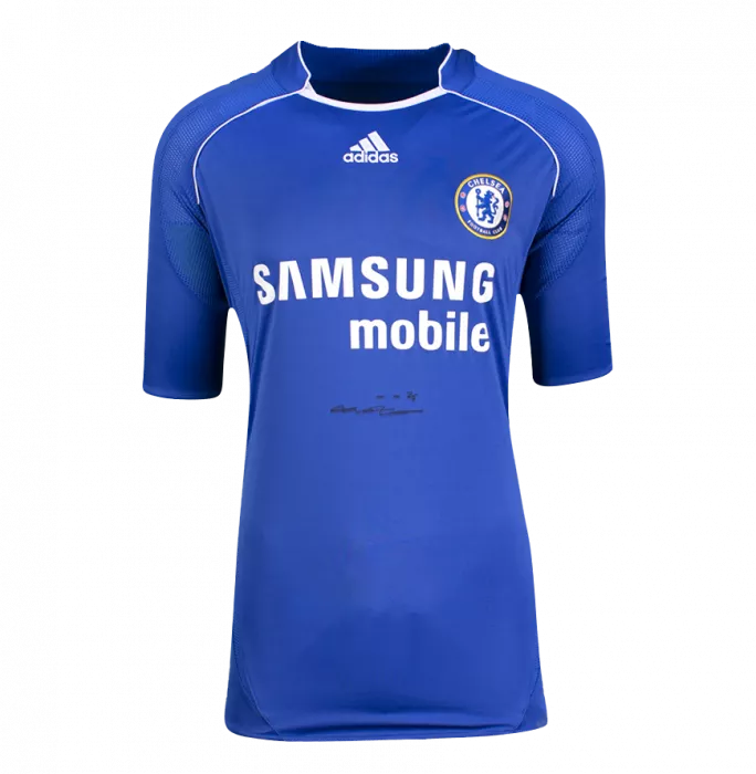 John Terry Front Signed Chelsea 2006-07 Home Shirt In Classic Frame