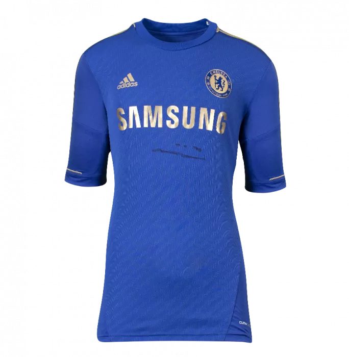 John Terry Front Signed Chelsea 2012-13 Home Shirt In Hero Frame: Option 1