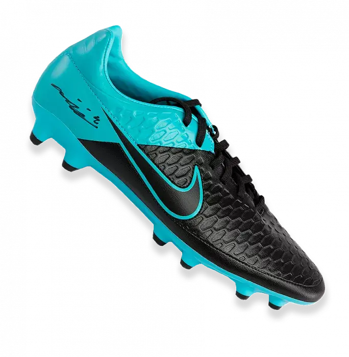 John Terry Signed Blue Nike Magista Boot In Acrylic Case