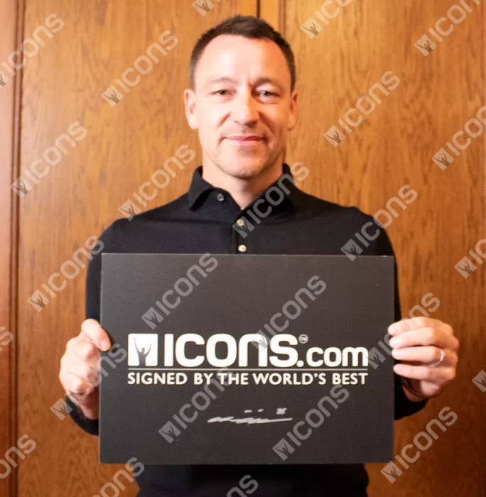 John Terry Signed UEFA Champions League Football