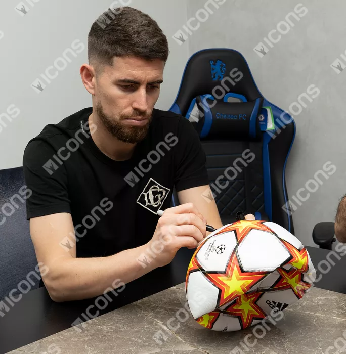 Jorginho Signed UEFA Champions League Football