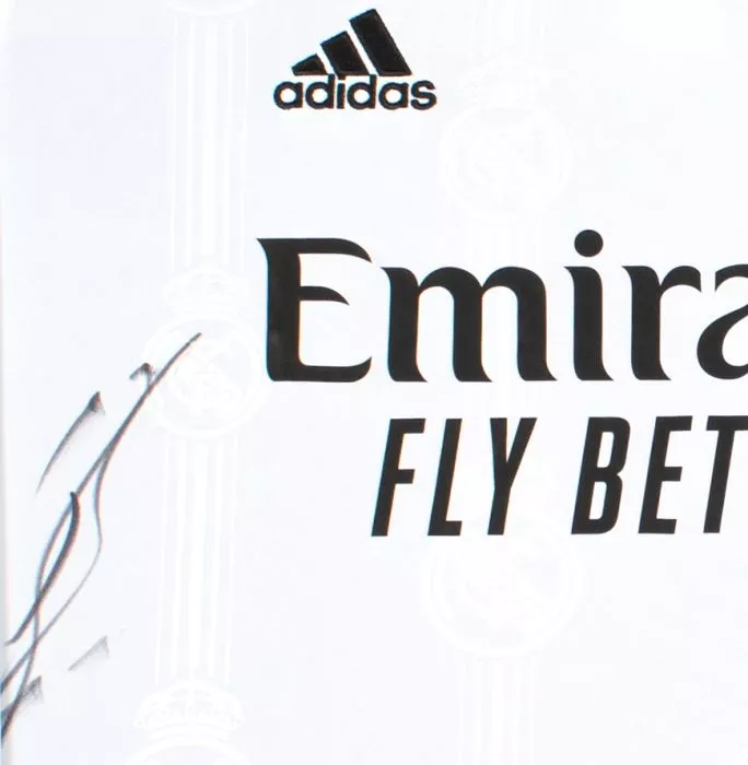 Karim Benzema Front Signed Real Madrid 2022-23 Home Shirt