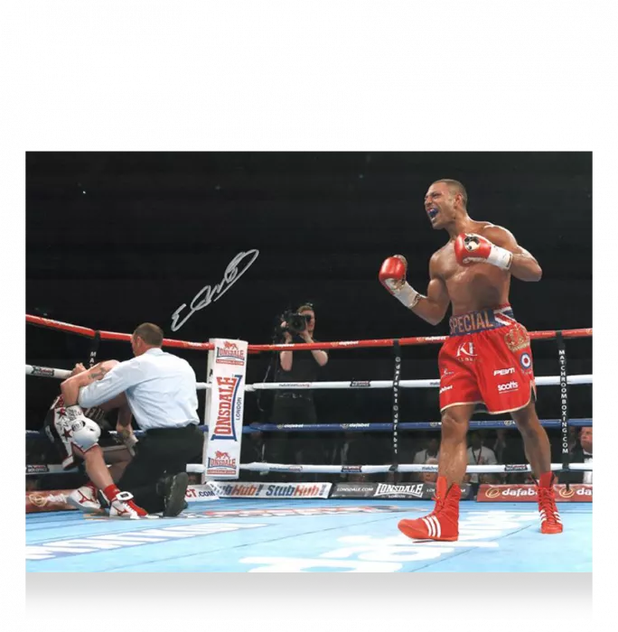 Kell Brook Signed Photo In Premium Photo Frame