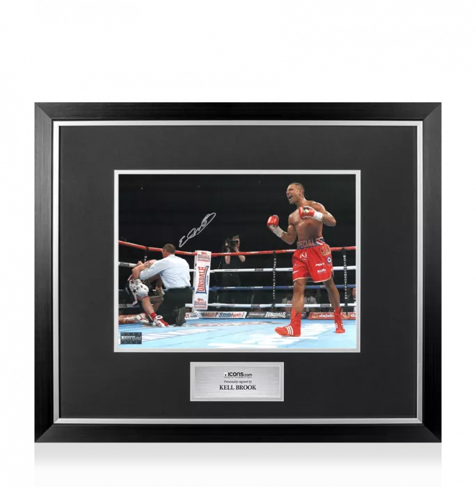 Kell Brook Signed Photo In Premium Photo Frame