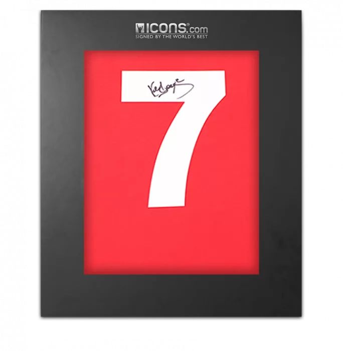 Kenny Dalglish Back Signed Liverpool FC 1978 Home Shirt In Deluxe Packaging