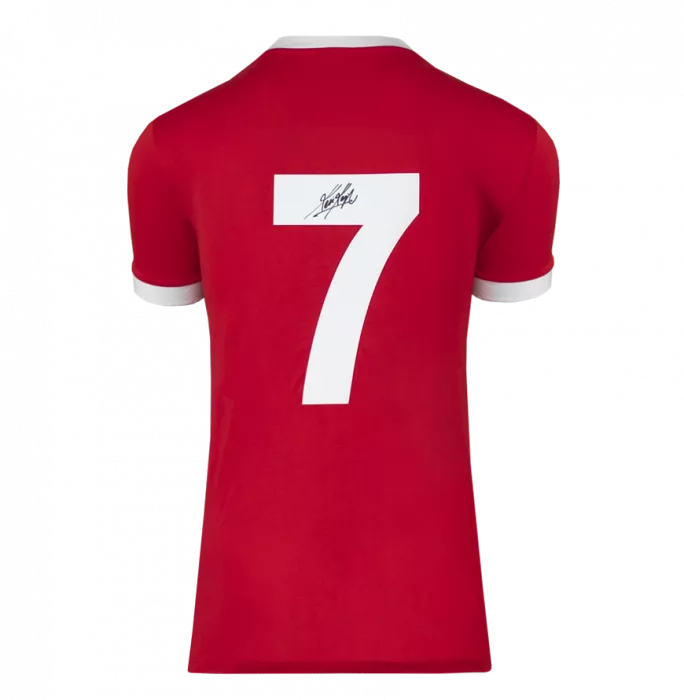 Kenny Dalglish Official UEFA Champions League Back Signed And Hero Framed Liverpool FC 1978 Home Shirt