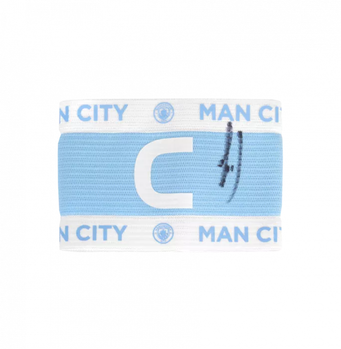 Kevin De Bruyne Signed Manchester City Branded Captain's Armband