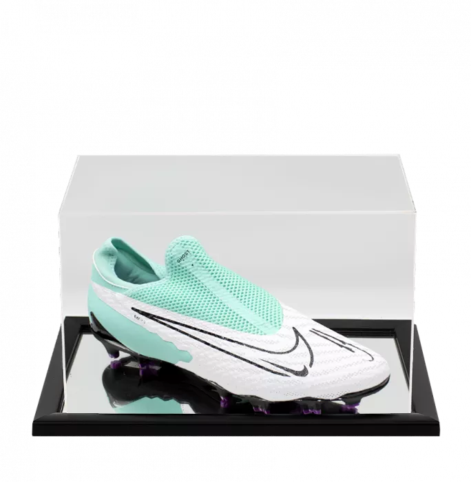 Kevin De Bruyne Signed Nike Phantom Boot In Acrylic Case