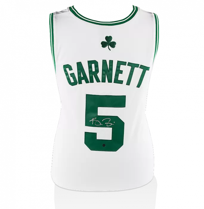 Kevin Garnett Back Signed Boston Celtics Jersey