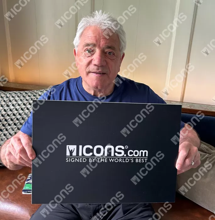 Kevin Keegan Back Signed Newcastle United 1982 Retro Home Shirt In Classic Frame