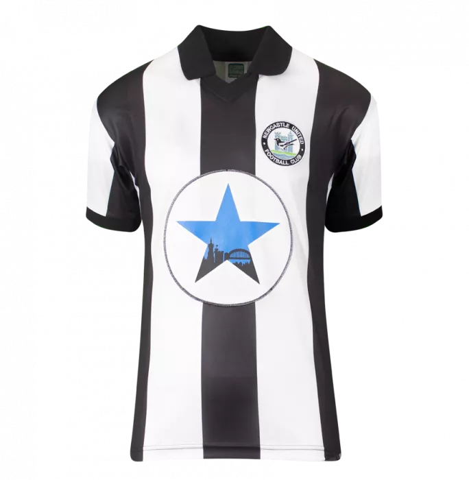 Kevin Keegan Back Signed Newcastle United 1982 Retro Home Shirt In Hero Frame: Option 1