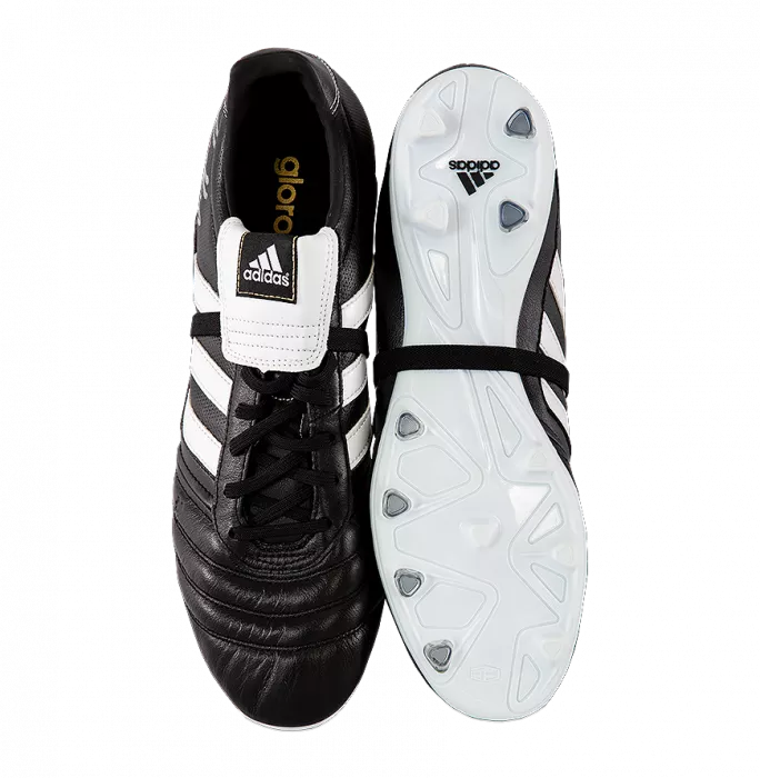 Kevin Keegan Signed Black And White Adidas Gloro Boot