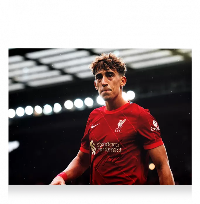 Konstantinos Tsimikas Signed Liverpool FC Photo In Premium Photo Frame: Greek Scouser