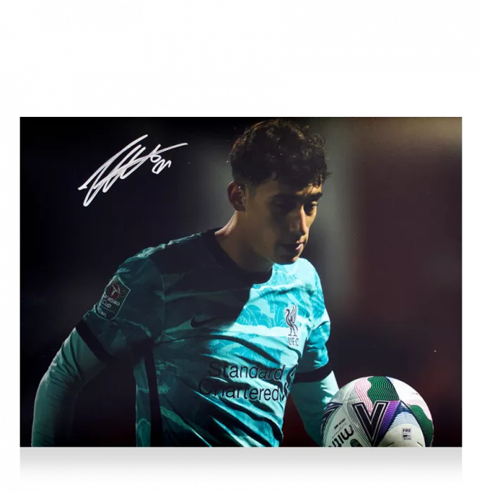 Konstantinos Tsimikas Signed Liverpool FC Photo In Premium Photo Frame: Reds Hero