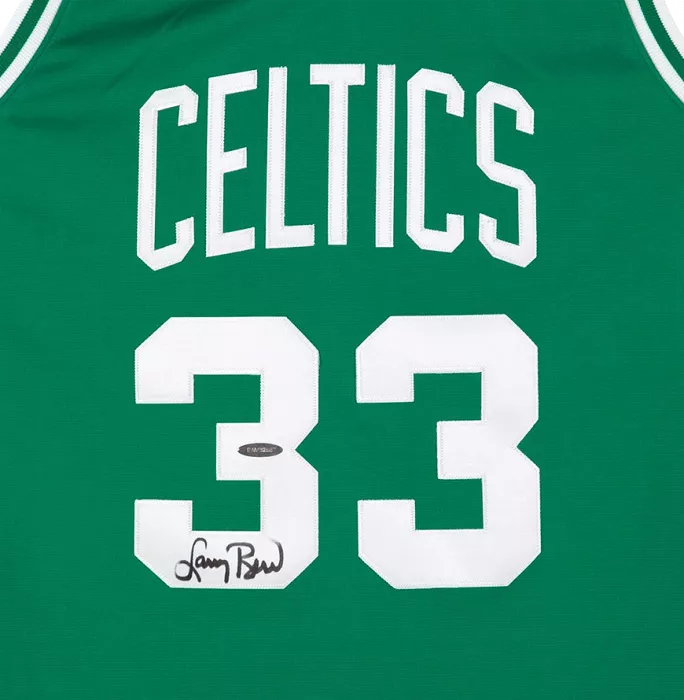 Larry Bird Front Signed Boston Celtics Home Jersey