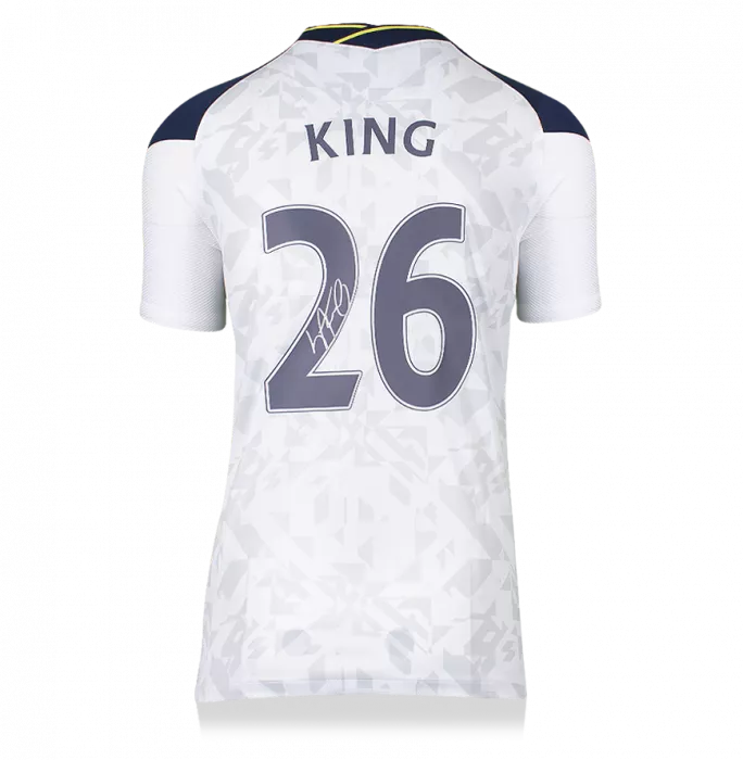 Ledley King Signed Tottenham Hotspur 2020-21 Home Shirt In Classic Frame