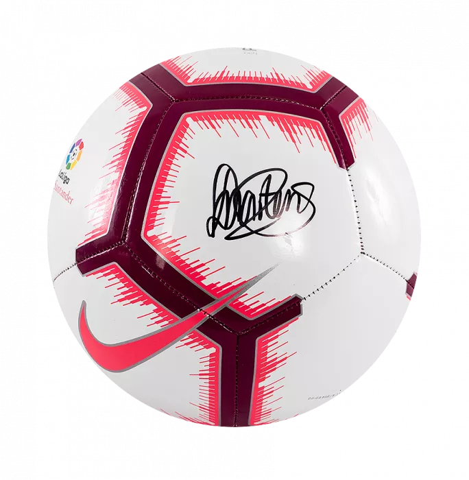 Lieke Martens Official FC Barcelona Signed Nike Pitch Football In Acrylic Case