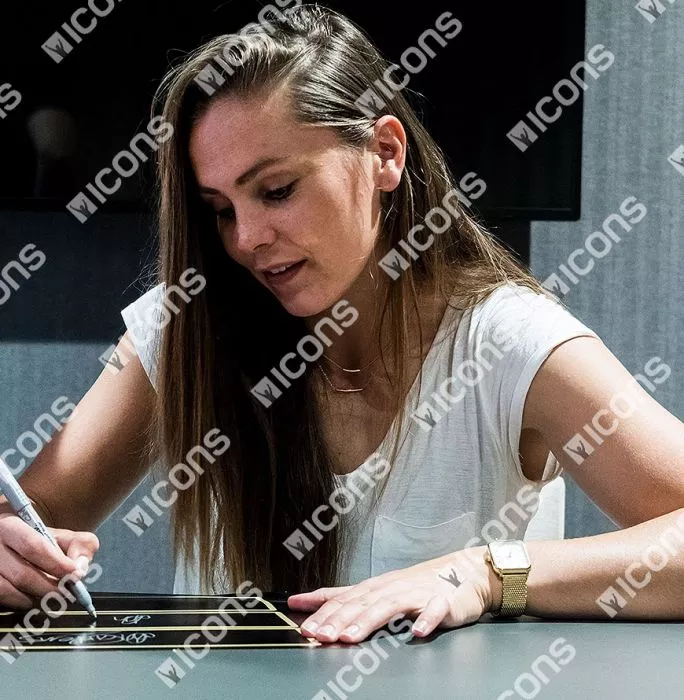 Lieke Martens Signed Plaque And Netherlands Photo Frame: Iconic 2019 FIFA Women's World Cup Goal