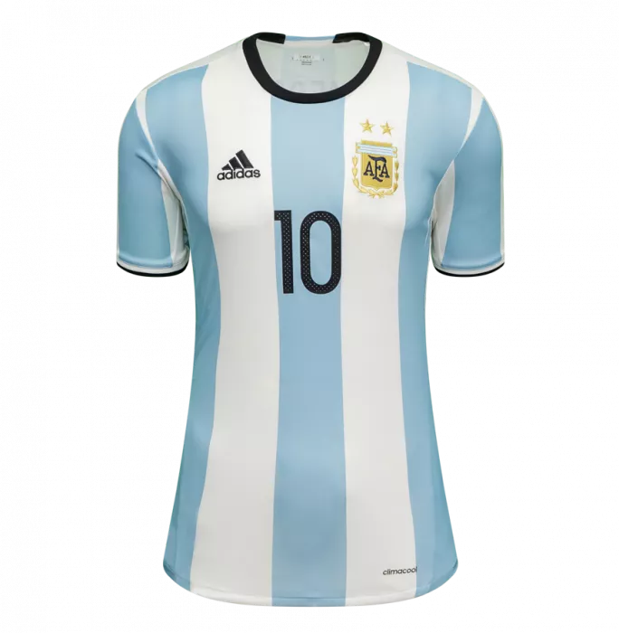 Lionel Messi Back Signed Argentina 2016-17 Home Shirt In Hero Frame: Option 1