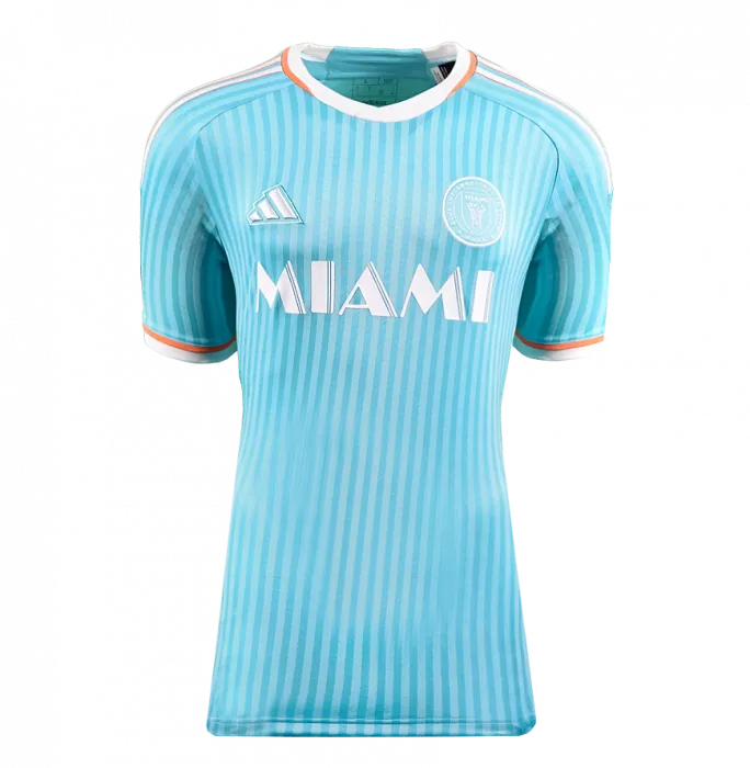 Lionel Messi Back Signed Inter Miami 2024-25 Authentic Third Shirt In Hero Frame