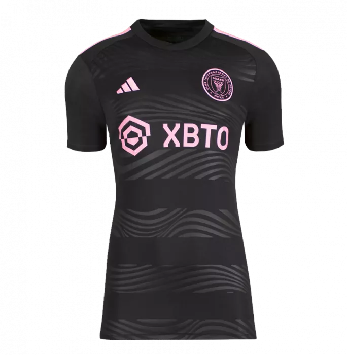 Lionel Messi Official Back Signed Inter Miami CF 2022-23 Away Shirt In Hero Frame: Option 1